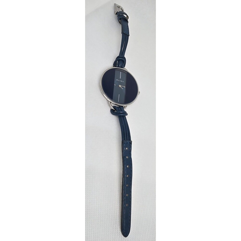 Women's ELIXA Finesse Blue Dial Multi Leather Rope Band Watch 13 - Picture 6 of 9